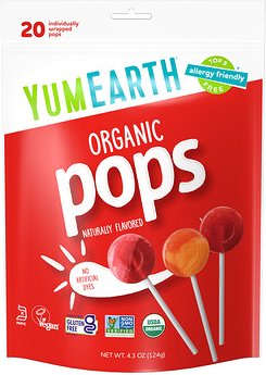 YumEarth, Bio-Pops, Verschiedene Geschmackssorten, 20 Pops, 4,2 oz (119,1 g)