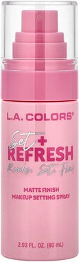 L.A. Colors, Set + Refresh, Make-up-Fiminierungsspray, CS338 Matte, 60 ml (2,03 fl. oz.)