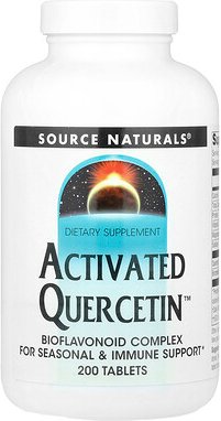 Source Naturals, Aktiviertes Quercetin, 200 Tabletten