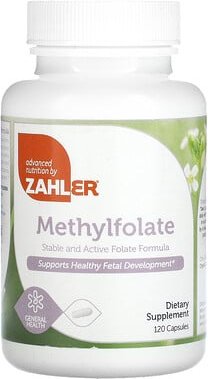 Thumbnail - Zahler, Methylfolate, Stable & Active Folate, Methylfolat, stabiles und aktives Folat, unterstützt die gesunde Entwicklu...