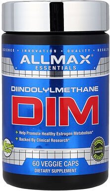 Thumbnail - ALLMAX, Essentials, DIM, 60 vegetarische Kapseln (100 mg pro Kapsel)