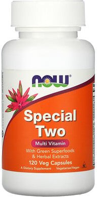 NOW Foods, Special Two, Multivitamin, 120 pflanzliche Kapseln