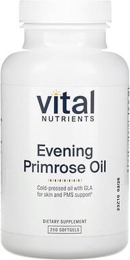 Vital Nutrients, Nachtkerzenöl, 250 Weichkapseln