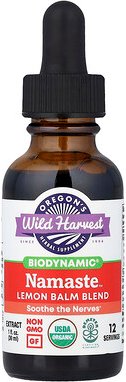 Oregon's Wild Harvest, Biodynamic®, Namaste™, Zitronenmelisse-Mischung, 30 ml (1 fl. oz.)