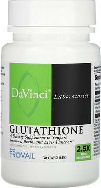 DaVinci Laboratories, Glutathione, Glutathion, 200 mg, 30 Kapseln