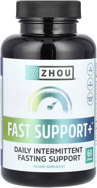 Zhou Nutrition, Fast Support+, schnelle Unterstützung, 60 Kapseln