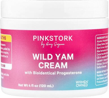 Pink Stork, Wild Yam Cream, Creme mit wilder Yamwurzel, 120 ml (4 fl. oz.)
