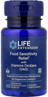Life Extension, Food Sensitivity Relief with Diamine Oxidase (DAO), Linderung von Nahrungsmittelempfindlichkeit mit Diam...