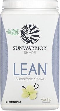 Sunwarrior, Magerer Superfood-Shake, Vanille, 720 g (1,59 lb.)