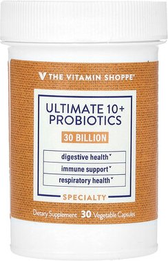 Thumbnail - The Vitamin Shoppe, Ultimate 10+ Probiotics, Probiotika für über 10, 30 Milliarden, 30 pflanzliche Kapseln
