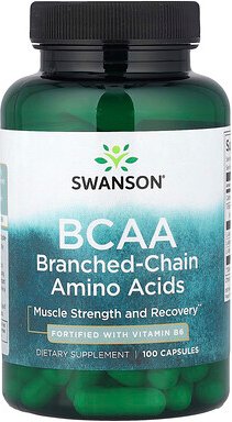 Thumbnail - Swanson, BCAA, 100 Kapseln