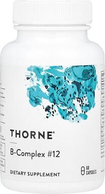 Thorne, B-Komplex #12, 60 Vegetarische Kapseln