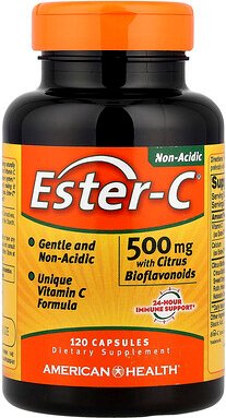 American Health, Ester-C® mit Zitrus-Bioflavonoiden, 120 Kapseln