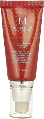 Missha, M Perfect Cover BB Cream, BB-Creme mit perfekter Deckkraft, LSF 42 PA+++, No. 27 Honey Beige, 50 ml (1,7 fl. oz....