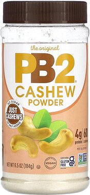 PB2 Foods, Cashew Powder, Cashewpulver, 184 g (6,5 oz.)