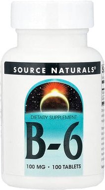 Thumbnail - Source Naturals, B-6, 100 Tabletten