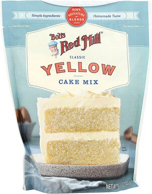 Bob's Red Mill, Classic Yellow Cake Mix, klassische gelbe Kuchenmischung, 440 g (15,5 oz.)