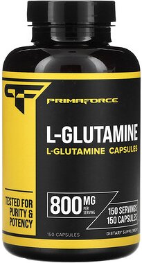 Primaforce, L-Glutamin, 800 mg, 150 Kapseln