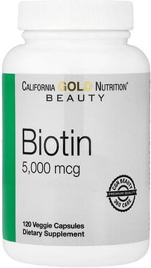 Super Nutrition, Biotin, 5.000 mcg, 120 pflanzliche Kapseln