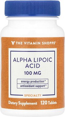 The Vitamin Shoppe, Alpha-Liponsäure, 120 Tabletten