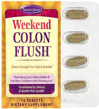 Thumbnail - Nature's Secret, Weekend Colon Flush®, 16 Tabletten