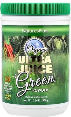 NaturesPlus, Bio-Ultrasaft-Grünpulver, 300 g (0,66 lb.)