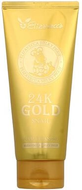 Elizavecca, Milky Piggy, 24k Gold Snail Foam Cleansing, Reinigungsschaum mit Gold und Schneckenextrakt, 180 ml (6,09 fl....