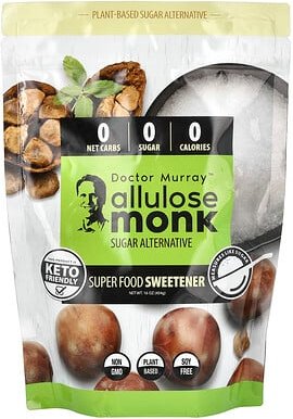 Dr. Murray's, Allulose Monk, Sugar Alternative, Allulose Mönch, Zuckeralternative, 454 g (16 oz.)