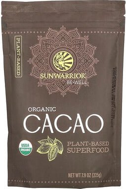 Sunwarrior, Be Well, Organic Cacao, Bio-Kakao, 225 g (7,9 oz.)