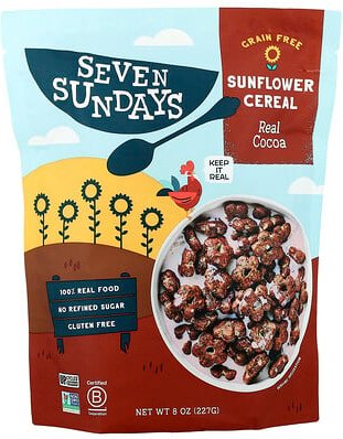 Seven Sundays, Sunflower Cereal, Real Cocoa, Sonnenblumenmüsli, echter Kakao, 227 g (8 oz.)