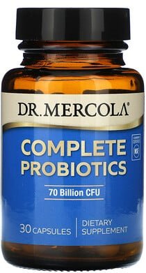 Dr. Mercola, Complete Probiotics, vollständige Probiotika, 70 Milliarden KBE, 30 Kapseln