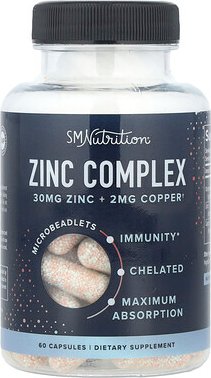 SMNutrition, Zink-Komplex, 60 Kapseln