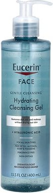 Eucerin, Hydrating Cleansing Gel, Hydrating Cleansing Gel, Gesicht, ohne Duftstoffe, 400 ml (13,5 fl. oz.)