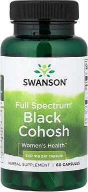 Thumbnail - Swanson, Full Spectrum® Traubensilberkerze, 540 mg, 60 Kapseln