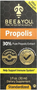 Bee & You, Propolis, 30 ml (1 fl. oz.)