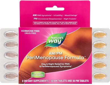 Nature's Way, AM/PM PeriMenopause Formula™, 60 Tabletten