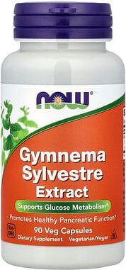NOW Foods, Gymnema Sylvestre, 400 mg, 90 vegetarische Kapseln