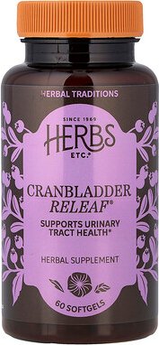 Herbs Etc., CranBladder ReLeaf®, 60 Weichkapseln