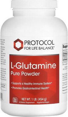Thumbnail - Protocol for Life Balance, Reines L-Glutamin-Pulver, 454 g (1 lb.)