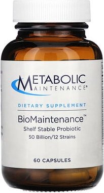 Thumbnail - Metabolic Maintenance, BioWartung, haltbares Probiotikum, 60 Kapseln