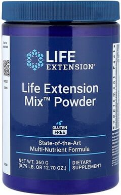 Life Extension, Life Extension Mix Powder, Pulvermischung mit Multivitaminen, 360 g (0,79 lbs.)
