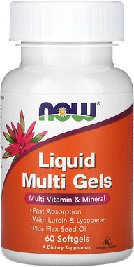 NOW Foods, Flüssige Multi-Gels, 60 Weichkapseln