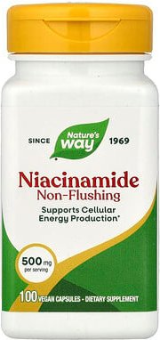 Nature's Way, Niacinamid, 500 mg, 100 Kapseln