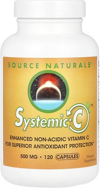 Thumbnail - Source Naturals, Systemic C™, 120 Kapseln (500 mg pro Kapsel)