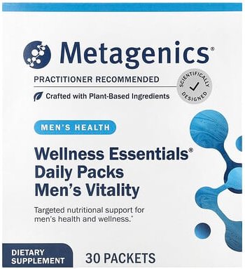 Metagenics, Wellness Essentials®, Men's Vitality, Vitalität für Männer, 30 Päckchen