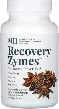 Thumbnail - Michael's Health, Recovery Zymes, 90 magensaftresistente, pH-stabile Tabletten