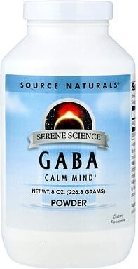 Source Naturals, GABA-Pulver, 226,8 g (8 oz.)