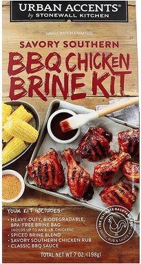 Urban Accents, Savory Southern BBQ Chicken Brine Kit, würziges Southern BBQ Chicken Brine Kit, 198 g (7 oz.)