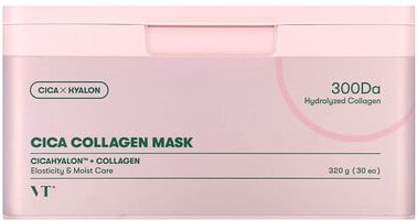 VT Cosmetics, Cica Collagen Beauty Mask, 30 Blätter, 320 g