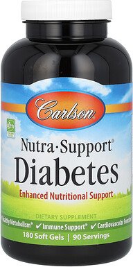 Carlson, Nutra-Support®, Diabetes, 180 Weichkapseln